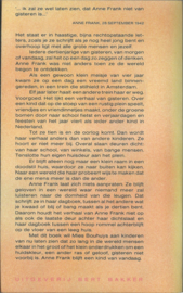 ANNE FRANK IS NIET VAN GISTEREN – MIES BOUHUYS - 1982