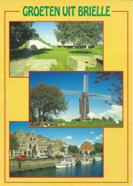 Ansichtkaart – GROETEN UIT BRIELLE