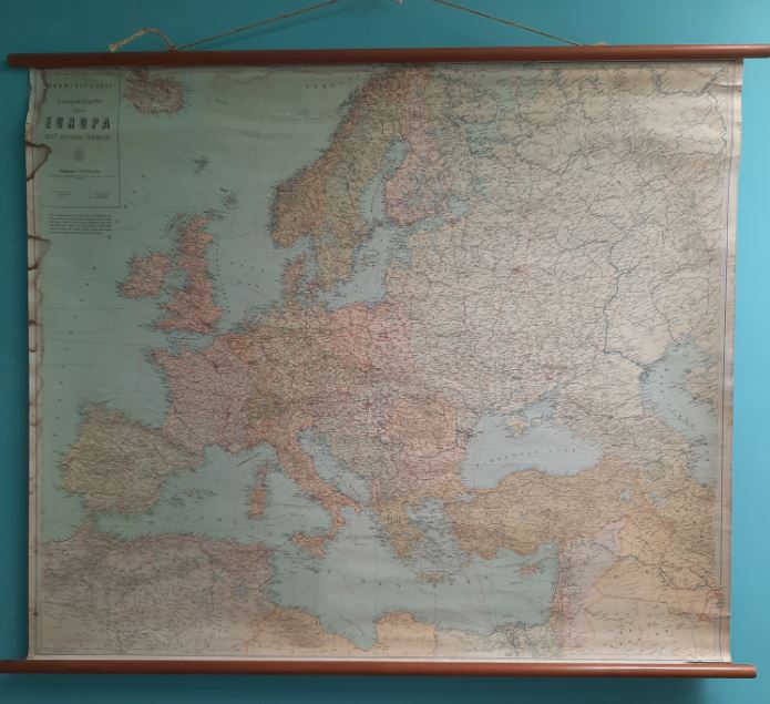 Gesamtkarte von EUROPA (114) – 1:5 Mill.