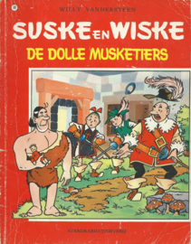 SUSKE EN WISKE – 89 - DE DOLLE MUSKETIERS – WILLY VANDERSTEEN - 1977