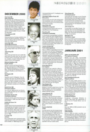 HET JAAR 2001 – EMOTIE IN NIEUWS EN SPORT - 2001
