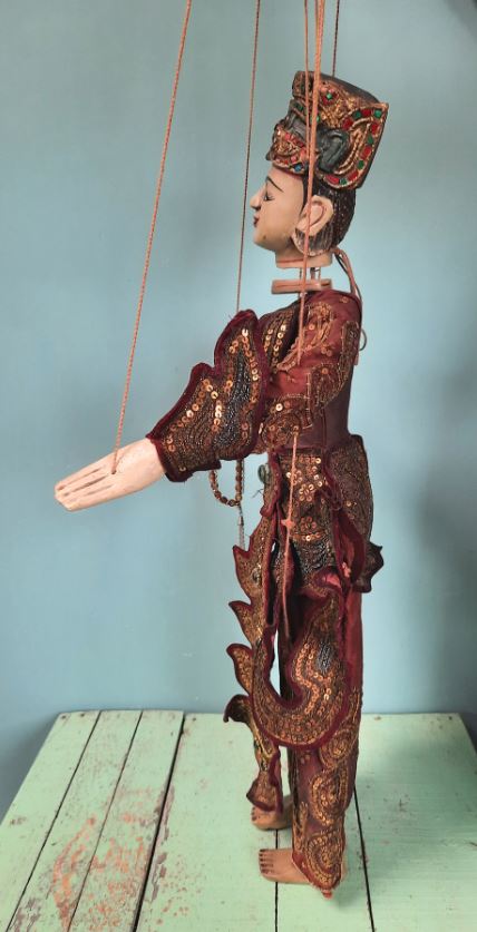 vintage marionet, Birma
