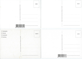 SET van 4 ansichtkaarten – Zeeland