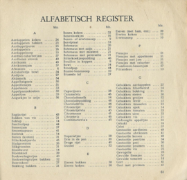 Eerst denken dan … koken – H. SCHORTEMEIJER e.a. - 1946