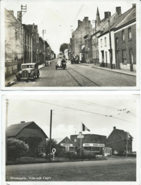SET van 2 ansichtkaarten – België – Westkapelle – ca. 1952