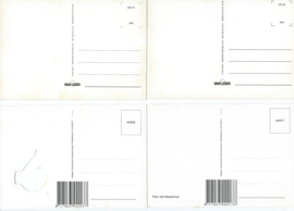 SET van 4 ansichtkaarten – Zeeland