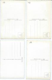 Kaarten setje 66 - 4 stuks - ca. 1950