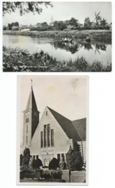 SET van 2 ansichtkaarten – Ommen - 1964