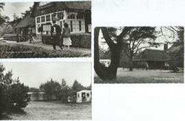 SET van  3 ansichtkaarten – Bussum, de Franse Kamp