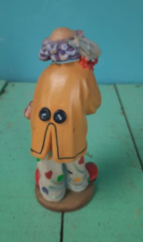 BEELD – clown – hout – Zaubererlehrling (Tovenaarsleerling)