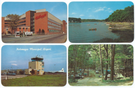 SET van 10 ansichtkaarten - VS - Michigan – jaren ’60-‘70