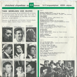 Twee werelden van muziek – 33 rpm – 1969 - 2