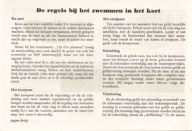 ZWEMMEN – B. Planjer – jaren ’50-‘60