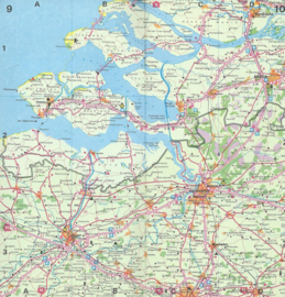 wegenatlas benelux – 1980/81