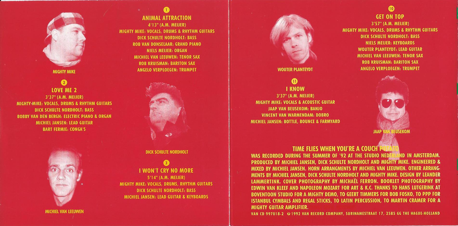 CD – MIGHTY MIKE – TIME FLIES WHEN YOU’RE A COUCH PATATO - 1992