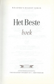 Het Beste boek – Reader’s Digest – 4 verhalen - 1973