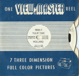 VIEW-MASTER beeldschijven – TULIP TIME HOLLAND - 2 stuks – 1956