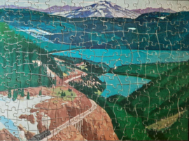 Puzzle - Cascade wonderland en Along the California coast