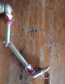 Wayang Golek staafpop – hout, handgemaakt – jaren ’70 – 1