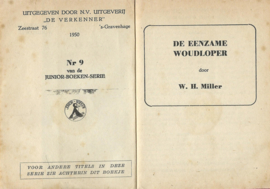 DE EENZAME WOUDLOPER – Warren Hastings Miller - 1950
