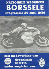 NATIONALE WEGRACES BORSSELE –Programma 29 april 1979