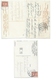 Kaarten setje 91 - 4 stuks - 1907-1909