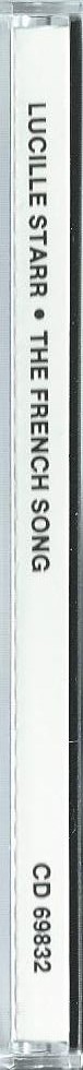 CD – LUCILLE STARR – THE FRENCH SONG - 2003