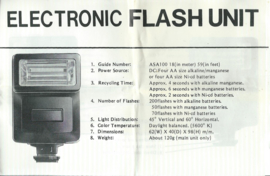 Flitser - LONDA FLASH-UNIT RX 203 - jaren ‘70