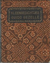 Kleengedichtjes 1. Driemaal XXXIII – Guido Gezelle – 1925