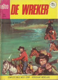 LASSO – schutter zonder genade (no 267),  DE WREKER (no 398) en  de medeplichtige (no 415) – 3 stuks – 1970-1974 (3)