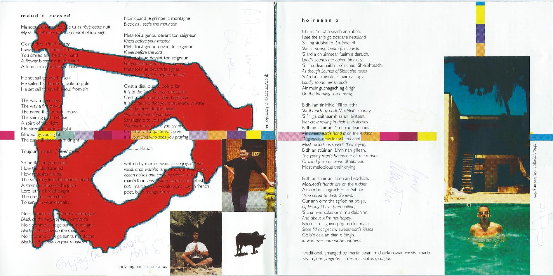 CD – mouth music – mo-di - 1993