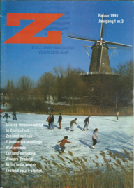 Z Magazine – EXCLUSIEF MAGAZINE VOOR ZEELAND - 4 stuks - 1991/1992