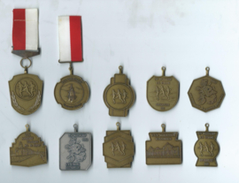 Medailles – hardlopen – 10 stuks – 1