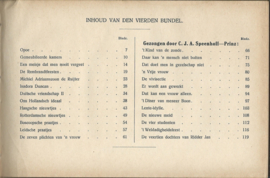 VIERDE BUNDEL - J.H. SPEENHOFF (DICHTER-ZANGER-TEEKENAAR) - 1916