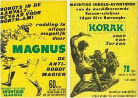 CLASSICS - IN DE GEDAANTE VAN EEN MUMMIE en DE TWEEKOPPIGE DRAAK – 2 stuks – 1968