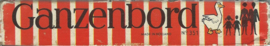 GANZENBORD – ‘3-ganzen versie’ - (INCOMPLEET) - 1960