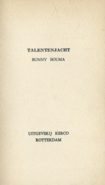 TALENTENJACHT – BUNNY BOUMA - 1967