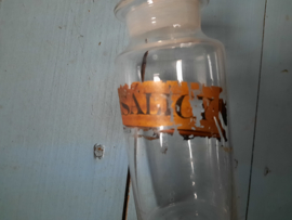 Antieke stopfles Bism:salisy