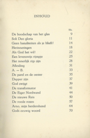 VOOR JOU – TONY DE RIDDER - 1939