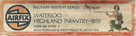 soldaten - WATERLOO HIGHLAND INFANTRY–1815 – 28/29 stuks - 1973