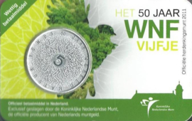 50 JAAR WNF VIJFJE- Officiële herdenkingsmunt - 2011
