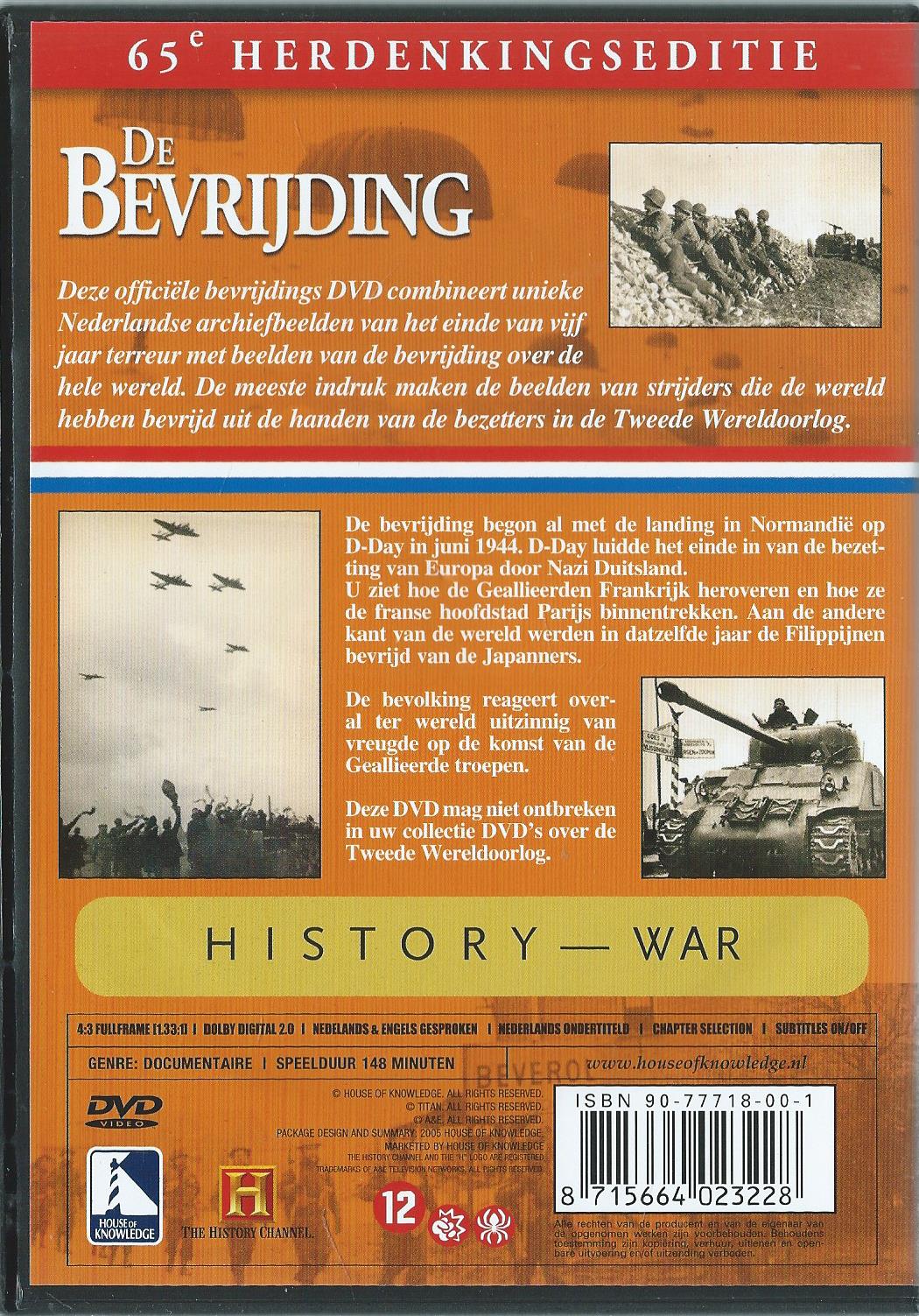DVD – De Bevrijding – 2005