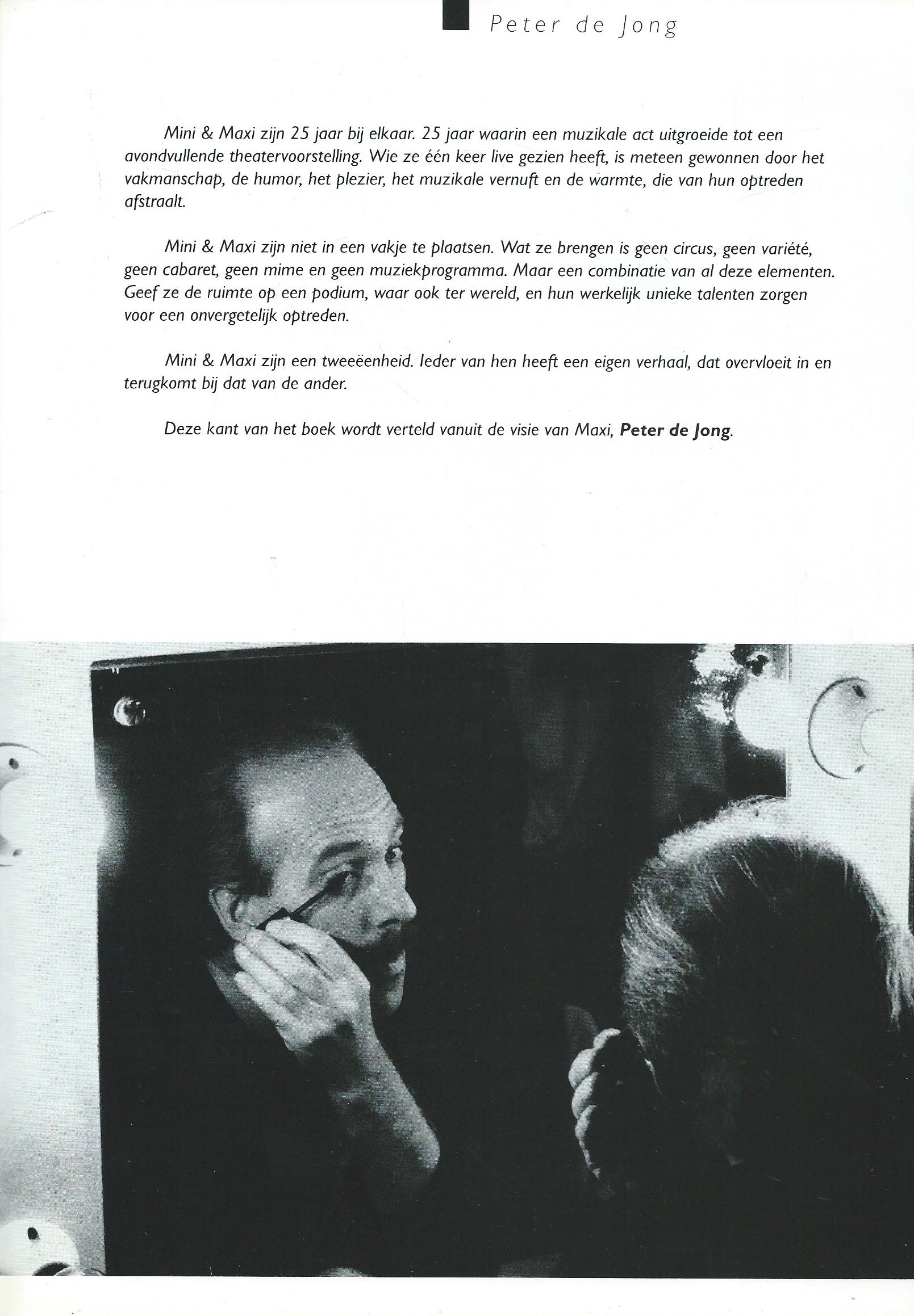 ...beter bekend als Mini & Maxi – Joop Bromet – 1993