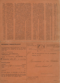 KEURING DIENSTPLICHT ... voor de dienstplicht, lichting 1956
