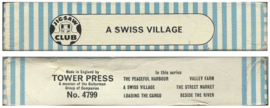 JIGSAW PUZZLE – 470 piece CLUB JIG-SAW - A SWISS VILLAGE – 1961-1965