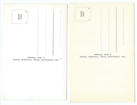 SET van 2 ansichtkaarten – Middelburg