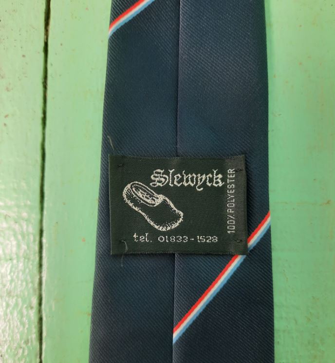 stropdas - blauw met klompje