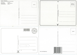 SET van 4 ansichtkaarten – Zeeland
