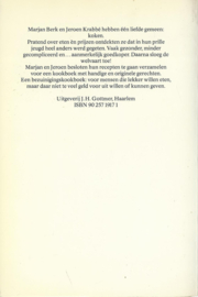 Bezuinigingskookboek – Marjan Berk Jeroen Krabbé - 1985