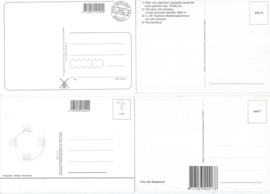 SET van 4 ansichtkaarten – Zeeland